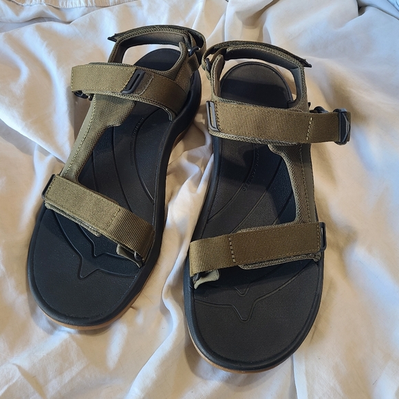 Teva Shoes | Teva Men's Tanway Sandal | Color: Green | Size: 13 | Alushka85's Closet